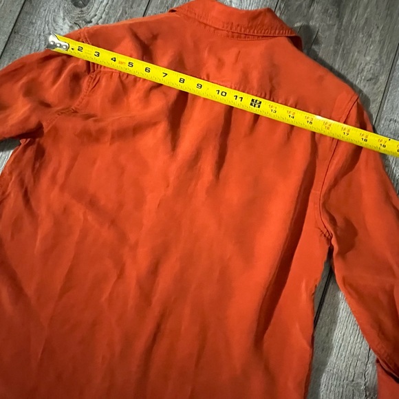 ARITZIA Babaton Utility Shirt 100% TENCEL responsibly sourced fibers - Orange - Picture 4 of 16